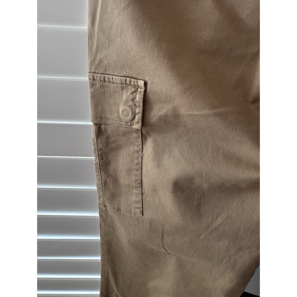 Sanctuary Pants, Men's Size 27, Khaki, Straight, Cargo Joggers, Side Pockets - Picture 5 of 7